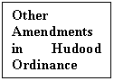 Text Box: Other Amendments in Hudood Ordinance 

